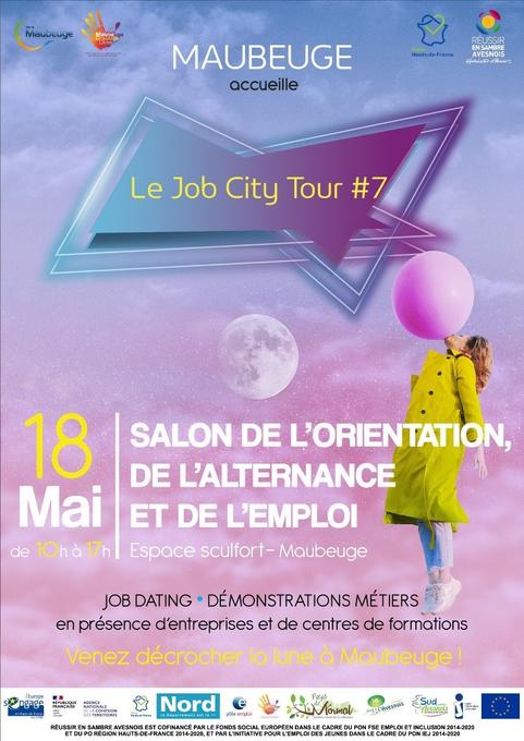 Affiche job city tour
